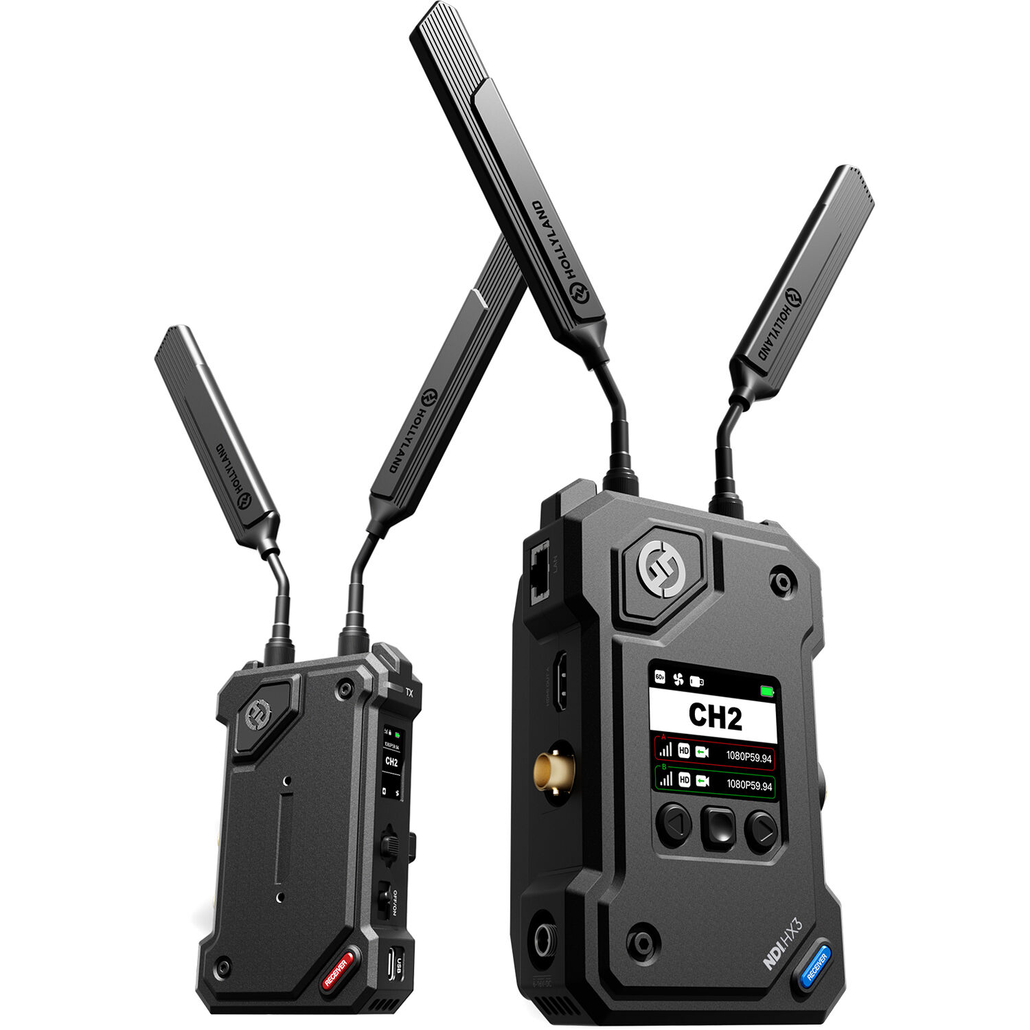 Transmisión de Vídeo Hollyland Cosmo C2 HDMI/SDI  - 1RX + 1TX (IMPORTADO) 1
