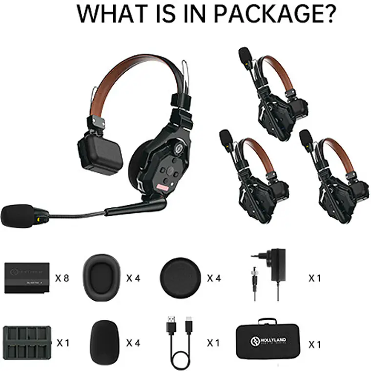 Intercomunicadores Hollyland Solidcom C1 Pro-4S Full-Duplex (IMPORTADO) 15