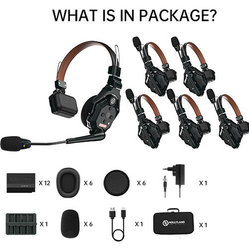Intercomunicadores Hollyland Solidcom C1 Pro-6S Full-Duplex (IMPORTADO) 15