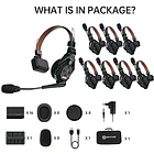 Intercomunicadores Hollyland Solidcom C1 Pro-8S Full-Duplex (IMPORTADO) 15