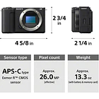 Cámara Mirrorless Sony ZV-E10 MK II Body (IMPORTADO) 11