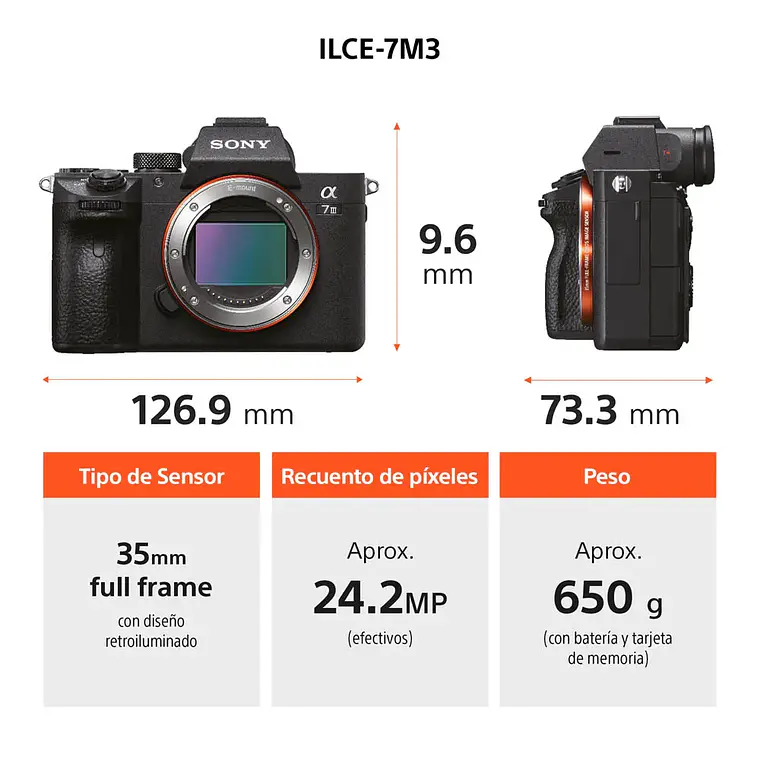 Cámara Full Frame Sony A7 III con Lente Zoom 2870 mm (2ª Generación) (IMPORTADO) 5