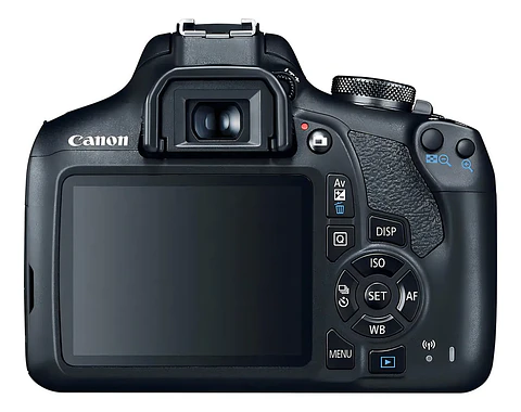 Cámara Canon EOS 2000D con Lente EF-S 18-55mm IS II (IMPORTADO)
