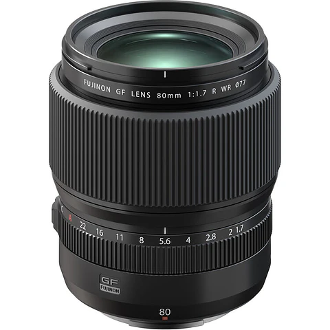 Lente FUJIFILM GF 80mm f/1.7 R WR (IMPORTADO)