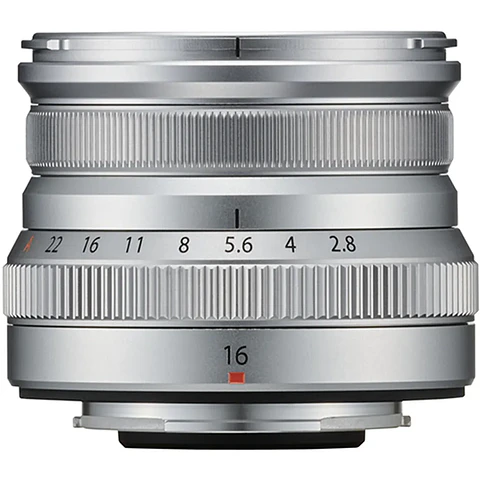 Lente FUJIFILM XF 16 mm F2.8 R WR - Plateado (IMPORTADO)