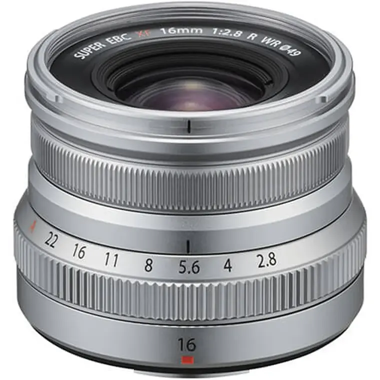 Lente FUJIFILM XF 16 mm F2.8 R WR - Plateado (IMPORTADO) 3