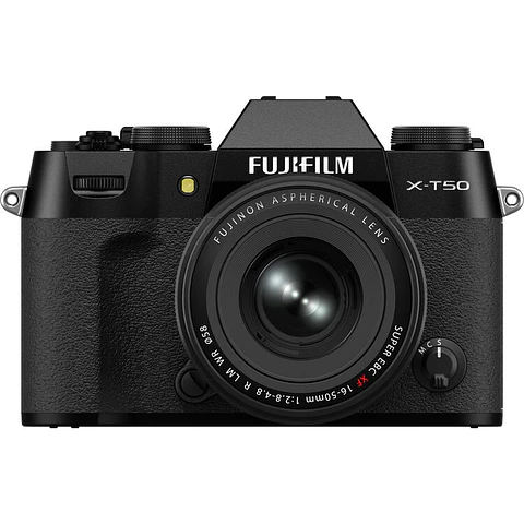 Cámara FUJIFILM X-T50 con Lente XF 16-50mm f/2.8-4.8 - Negro (IMPORTADO)