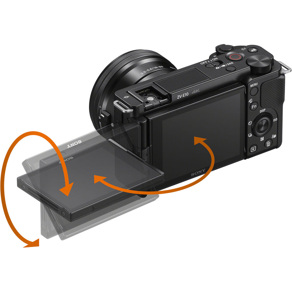 Cámara Mirrorless Sony ZV-E10 Body - Negro (IMPORTADO) 11