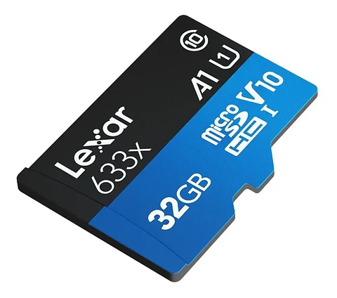 Tarjeta de Memoria microSDHC UHS-I 32 GB Lexar 633x 100 MB/s