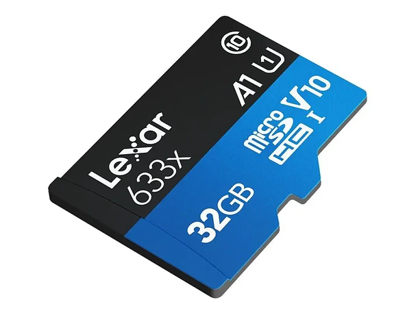 Tarjeta de Memoria microSDHC UHS-I 32 GB Lexar 633x 100 MB/s