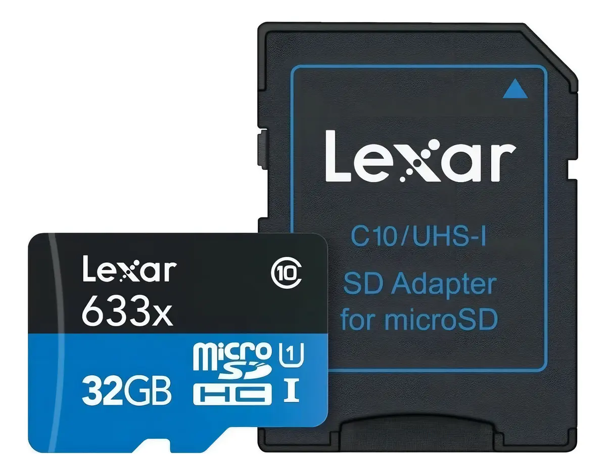 Tarjeta de Memoria microSDHC UHS-I 32 GB Lexar 633x 100 MB/s 2