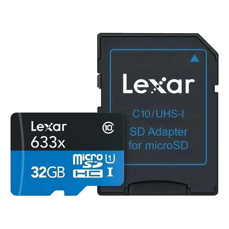 Tarjeta de Memoria microSDHC UHS-I 32 GB Lexar 633x 100 MB/s 2