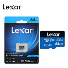 Tarjeta de Memoria microSDXC UHS-I V30 64 GB Lexar 633x 100 MB/s 5