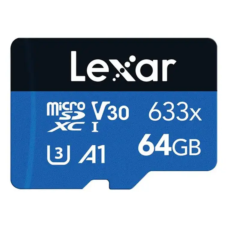 Tarjeta de Memoria microSDXC UHS-I V30 64 GB Lexar 633x 100 MB/s 2