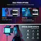 Kit de 2 Paneles de Luz LED RGB Neewer 660 PRO II con Control por App, 2 Trípodes de 200 cm y Bolsa de Transporte  - Miniatura 2