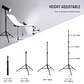 Trípode de Iluminación 200 cm Neewer Light Stand ST-200 - Miniatura 2