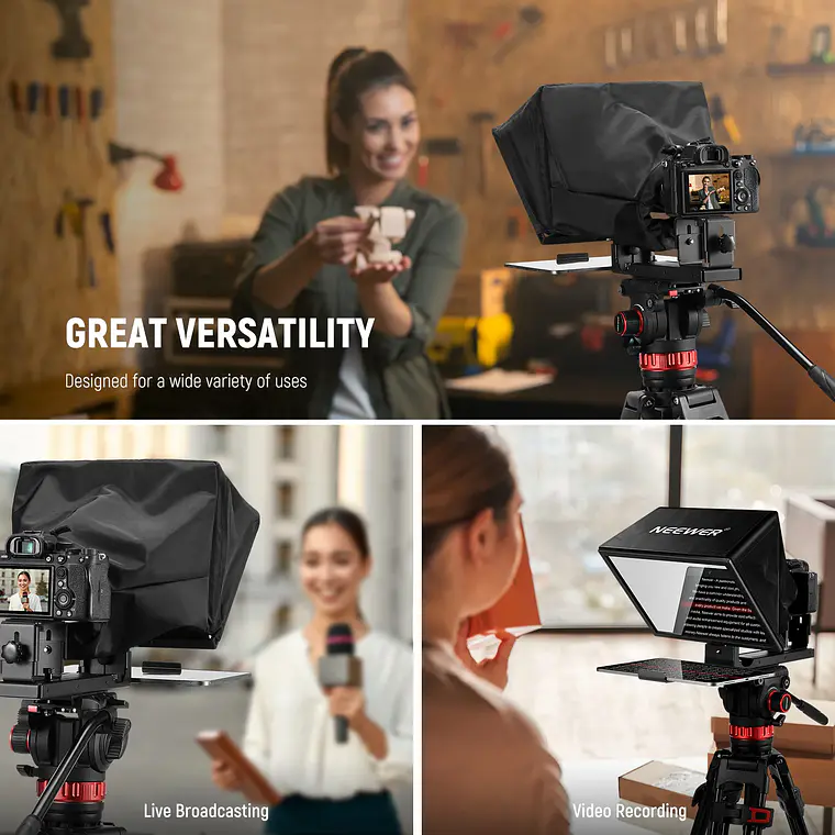 Teleprompter para Tablet Neewer Basics X12B 2
