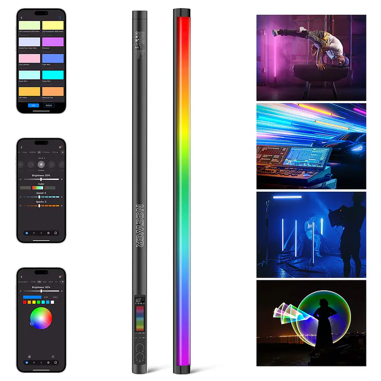 Luz Tubo LED RGB Neewer TL90C  1