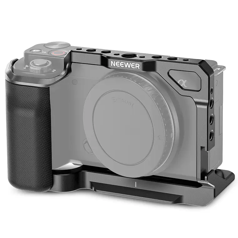 Jaula para Cámara Sony ZV-E10 con Empuñadura de Silicona Neewer 1