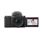 Cámara Mirrorless Sony ZV-E10 + Lente 16-50mm + Flash Neewer TT560 + Batería Neewer TNP-FW50 2