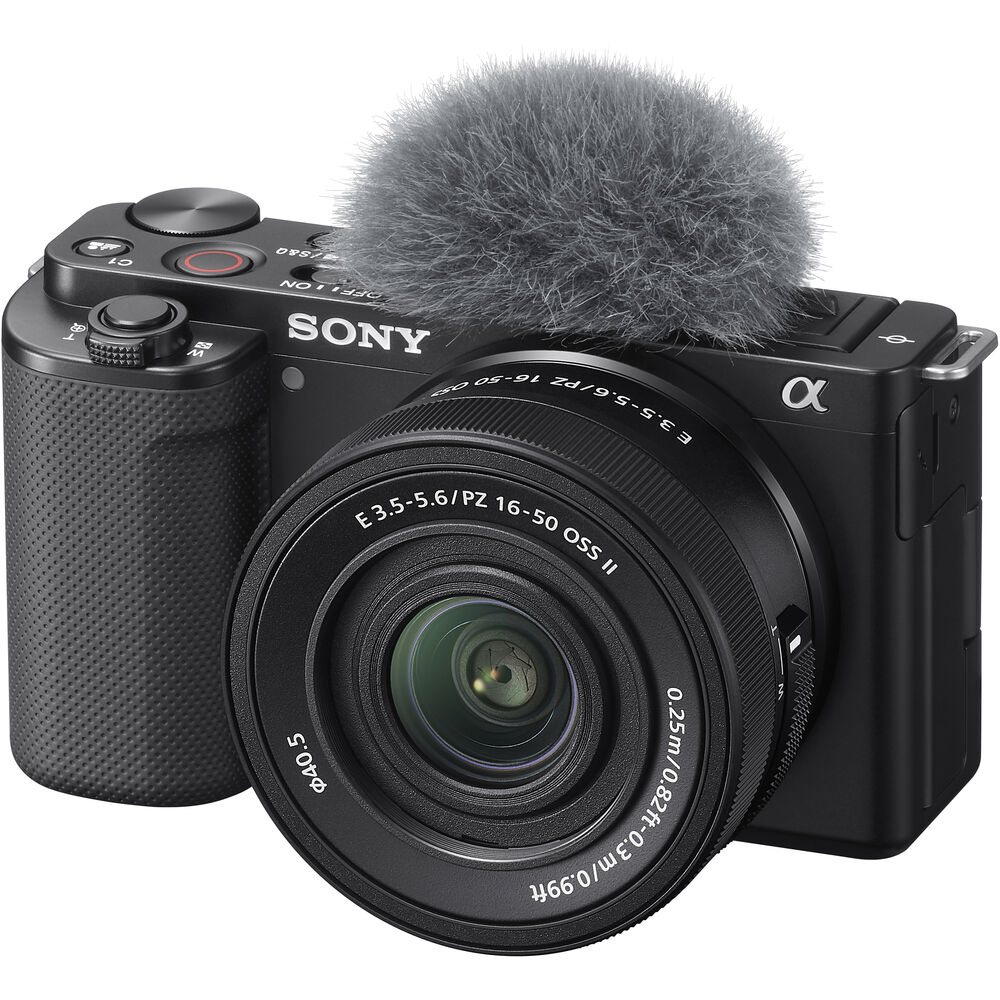 Cámara Mirrorless Sony ZV-E10 + Lente 16-50mm + Flash Neewer TT560 + Batería Neewer TNP-FW50 1