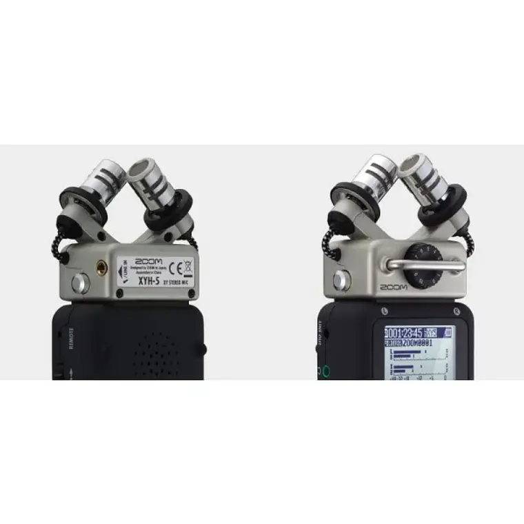 Grabadora de audio portátil Zoom H5 de 4 pistas con capsula desmontable 7