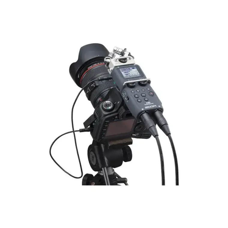 Grabadora de audio portátil Zoom H5 de 4 pistas con capsula desmontable 2