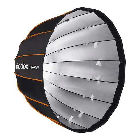 Sofbox Parabólico Godox QR-P90 de Armado Rápido 90 cm