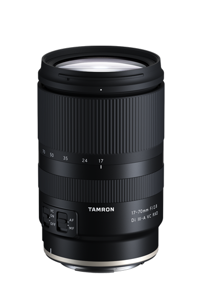 Lente Tamron 17-70 mm f/2.8 Di III-A VC RXD con Montura Canon RF APS-C
