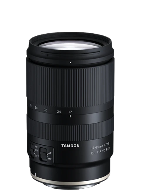 Lente Tamron 17-70 mm f/2.8 Di III-A VC RXD con Montura Canon RF APS-C