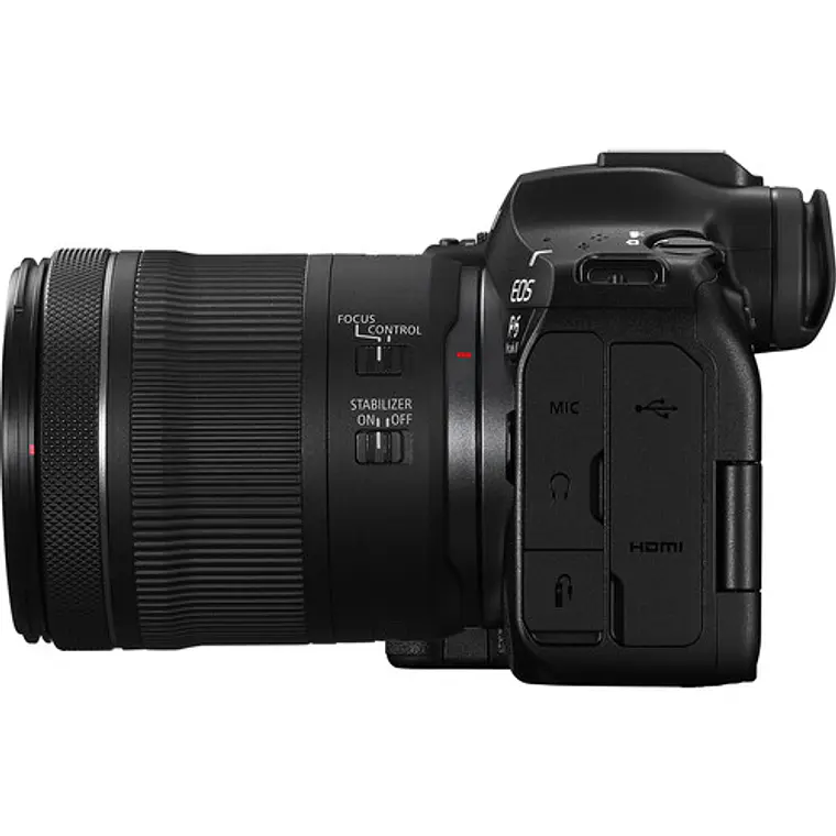 Cámara Mirrorless Canon EOS R6 Mark III con Lente RF 24-105 mm f/4-7.1 IS STM 7