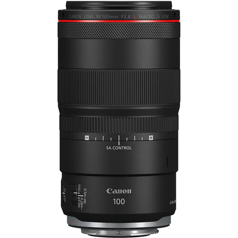 Lente Canon RF 100 mm f/2.8L Macro IS USM 1