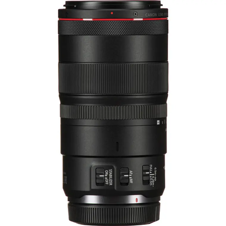 Lente Canon RF 100 mm f/2.8L Macro IS USM 2