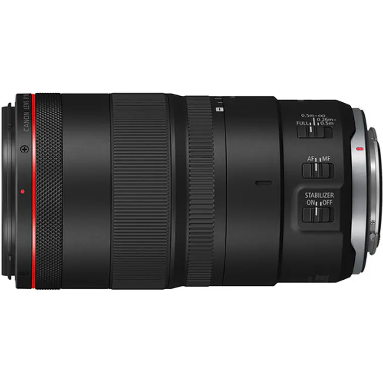 Lente Canon RF 100 mm f/2.8L Macro IS USM 4