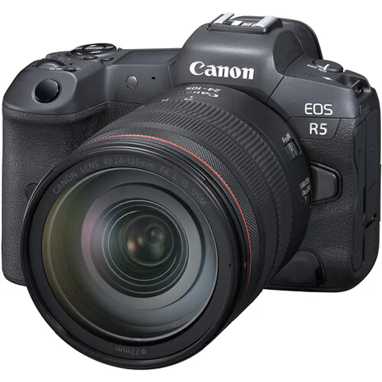 Cámara Mirrorless Canon EOS R5 con Lente RF 24-105 mm f/4L IS USM 6