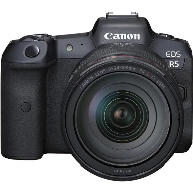 Cámara Mirrorless Canon EOS R5 con Lente RF 24-105 mm f/4L IS USM 1