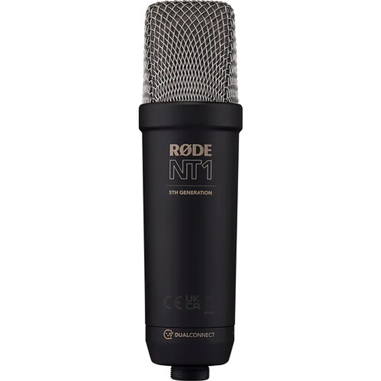 Micrófono de Estudio RØDE NT1 5th Generation XLR/USB Negro 4
