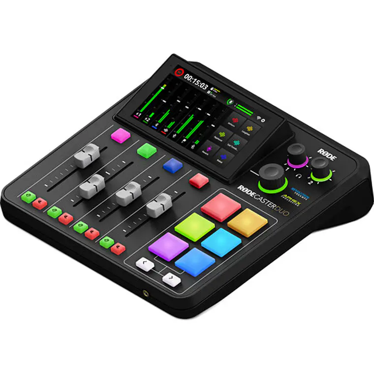 Consola de Producción de Audio Integrada RØDE RØDECaster Duo Negra 5