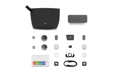 Micrófono Inalámbrico DJI Mic Mini 2S (2 TX + 1 RX + Charging Case)