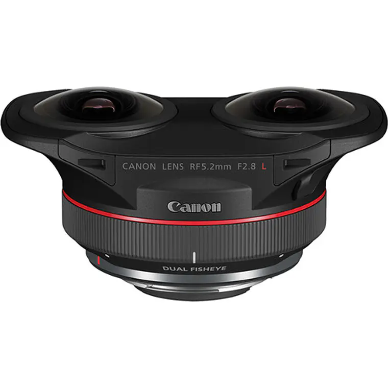 Lente Canon RF 5.2 mm f/2.8L Dual Fisheye 1