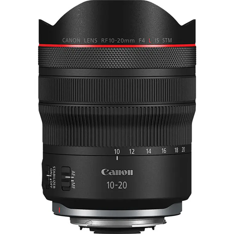 Lente Canon RF 10-20 mm f/4L IS STM 6