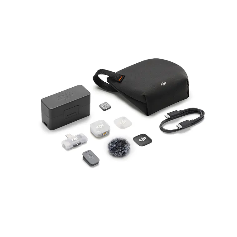 Kit Micrófono DJI Mic Mini 1 Persona y Smartphones 3