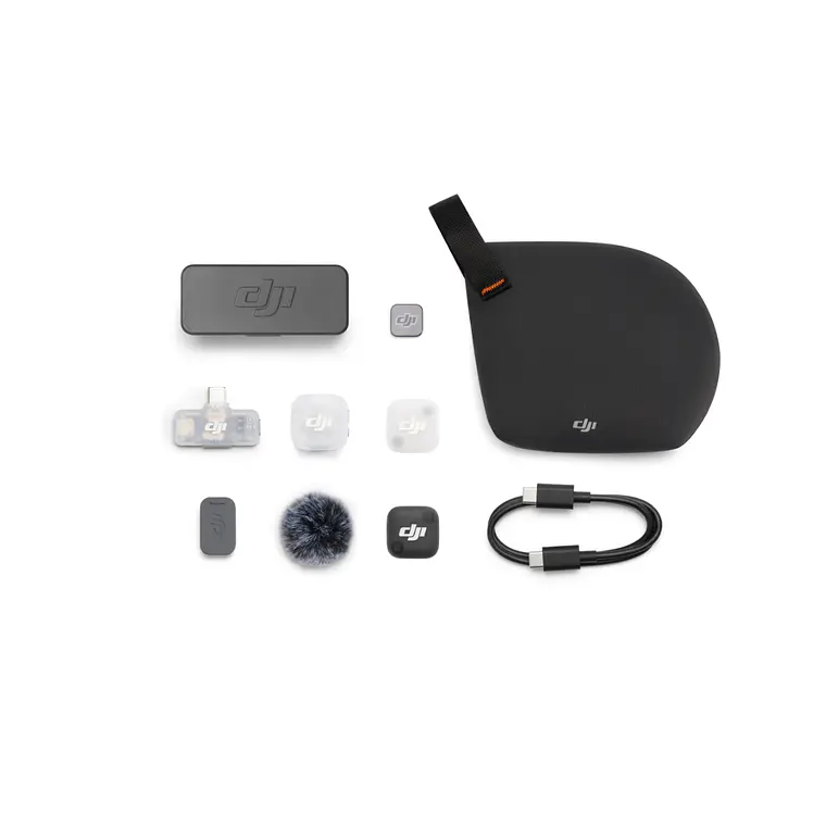 Kit Micrófono DJI Mic Mini 1 Persona y Smartphones 6