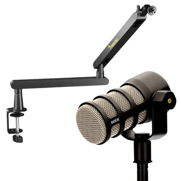 Kit 2 Kreadores Rode Maono (Rode PodMIC Micrófono + Brazo para microfono Maono BA92) 1