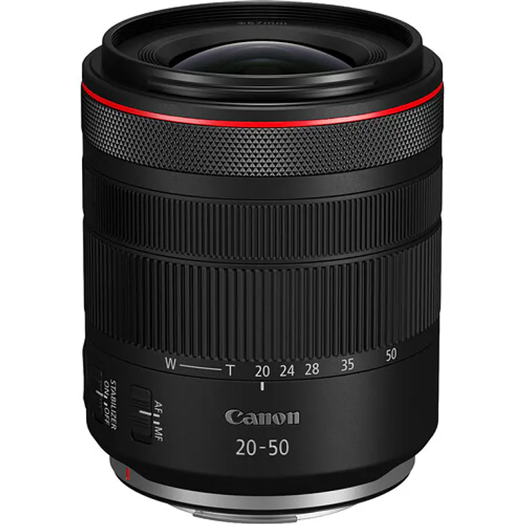 Lente Canon RF 20-50 mm f/4L IS USM PZ 4