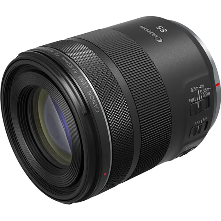 Lente Canon RF 85 mm f/2 Macro IS STM 2