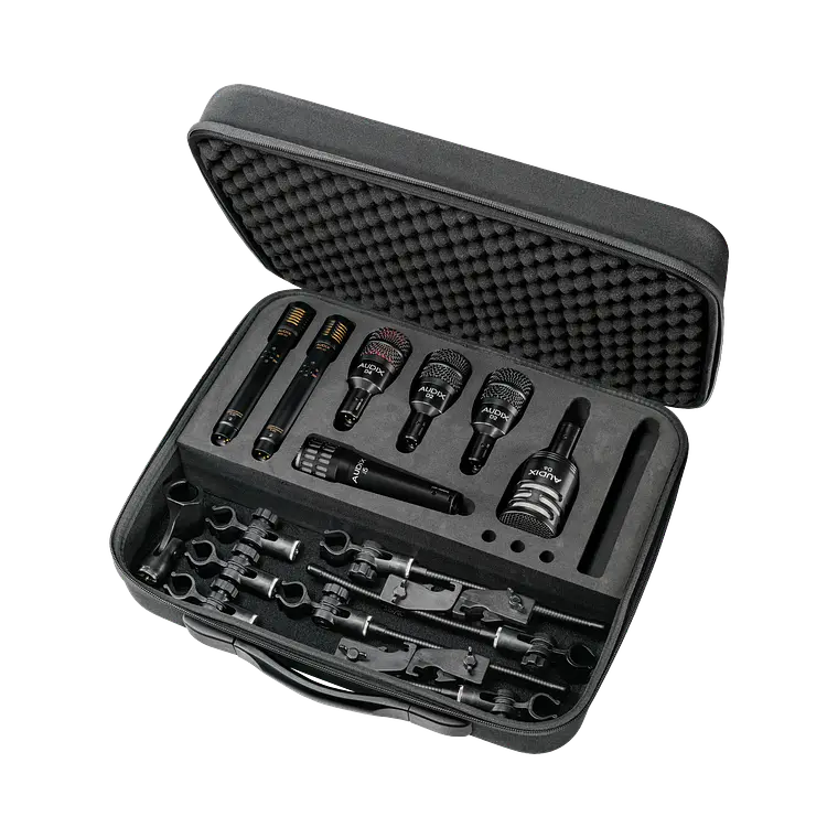 Set de Micrófonos de Batería Audix DP7 – 7 Piezas + Estuche 1