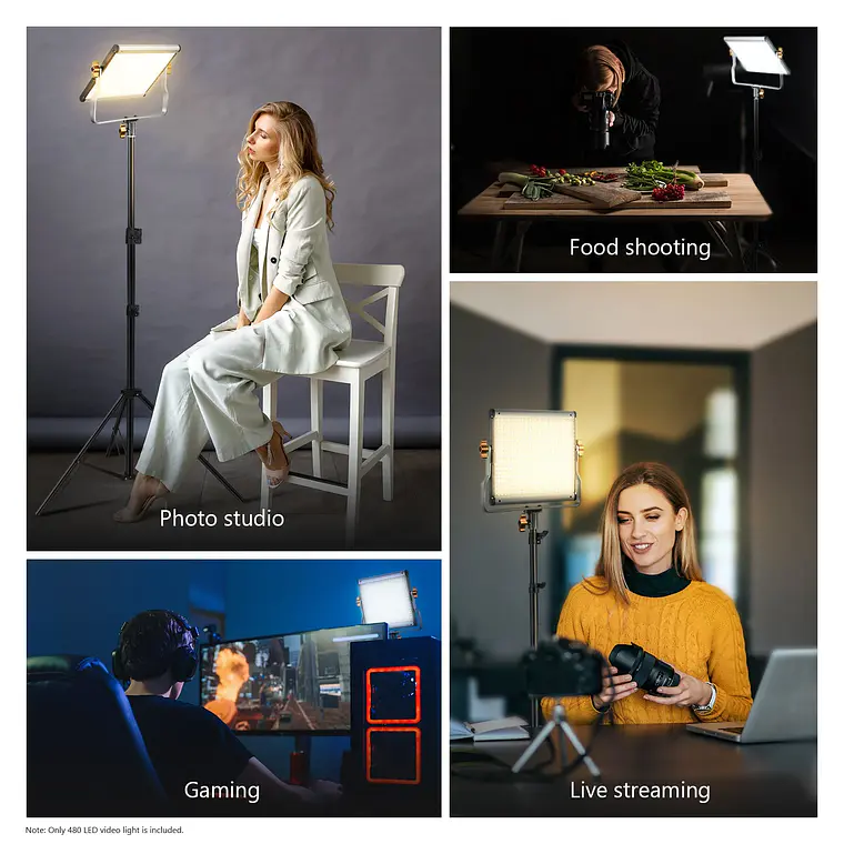 Panel de Luz LED Bicolor Neewer NL480 2