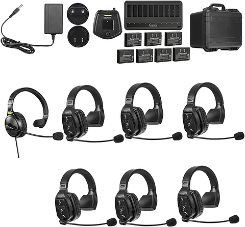 Sistema de intercomunicadores Saramonic WiTalk WT7S para  usuarios