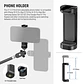 Set de Brazos Mágicos Ajustables de Escritorio Neewer de 2 Secciones con Conector GoPro  - Miniatura 3